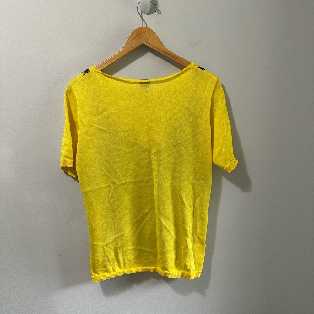 Yellow Shirt Top - Picture 4 of 4